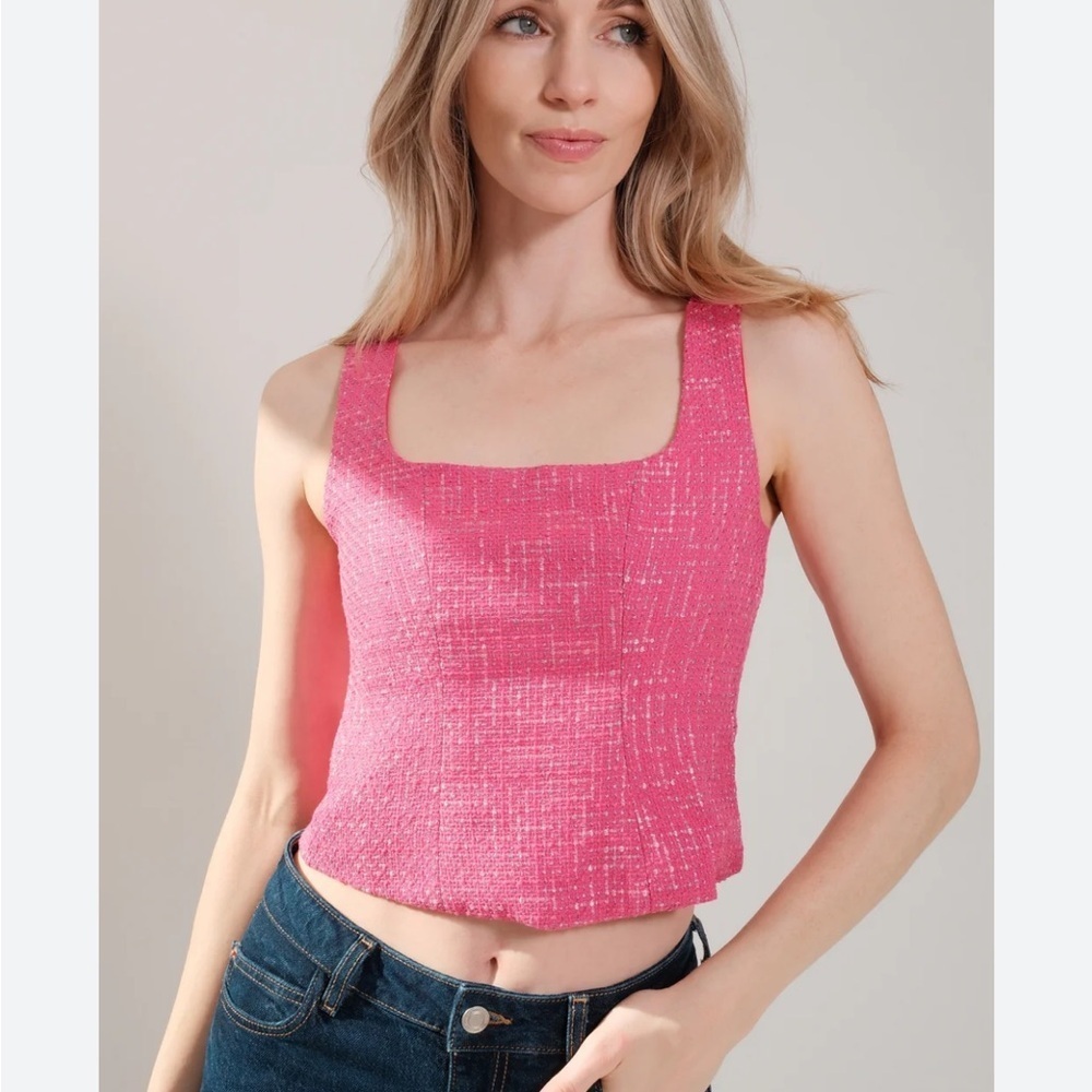 Tiffany Tweed Top NWT